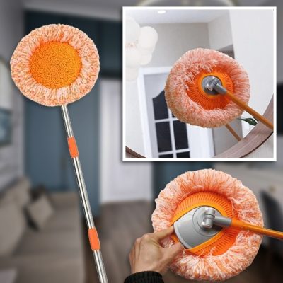 Περιστρεφόμενη Ρυθμιζόμενη Σφουγγαρίστρα Καθαρισμού 360 Μοιρών | CORALMOP