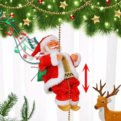 Άγιος Βασίλης που σκαρφαλώνει SANTACLIMB