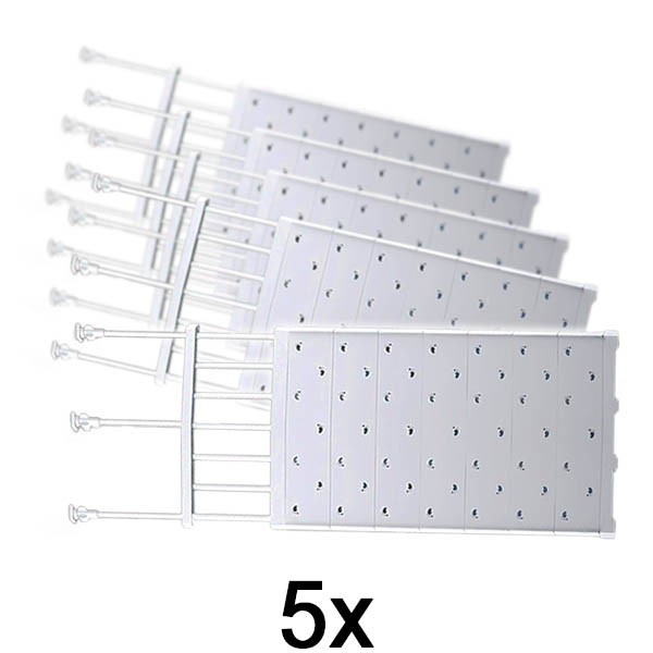 5x Ραφιέρα Αποθήκευσης Επεκτεινόμενη | SHELFEXPEND